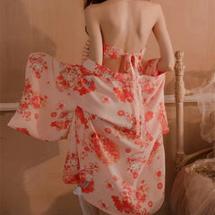 Deep V Neck, Plus Size, Seductive Night Outfit Lingerie