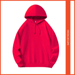 Unisex Solid Hoodies | Spun Fleece 300 GSM | (Pack of 10)
