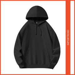 Unisex Solid Hoodies | Spun Fleece 300 GSM | (Pack of 10)