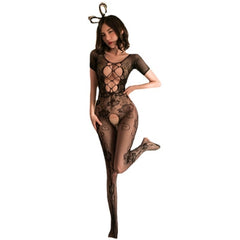 Sexy Mesh Jumpsuit Bodystocking Lingerie