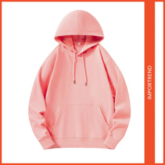 Unisex Solid Hoodies | Spun Fleece 300 GSM | (Pack of 10)