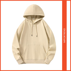 Unisex Solid Hoodies | Spun Fleece 300 GSM | (Pack of 10)