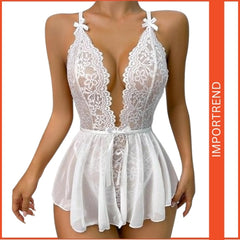 Sexy Lace Backless Lingerie – Bold & Irresistible