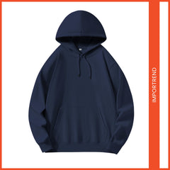 Unisex Solid Hoodies | Spun Fleece 300 GSM | (Pack of 10)