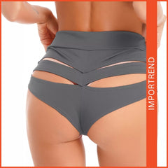 Women's High Waist Cut-Out Hot Pants