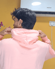 Unisex Solid Hoodies | Spun Fleece 300 GSM | (Pack of 10)