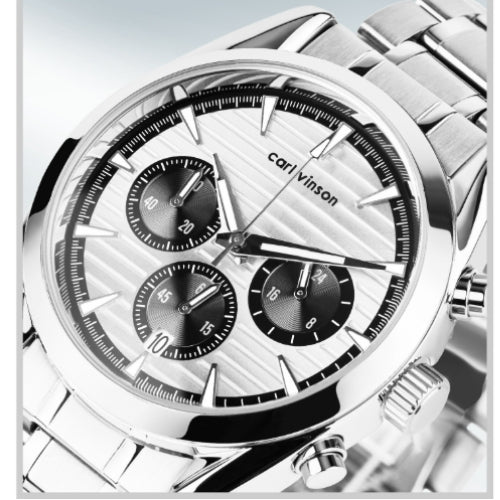 Multifunctional Waterproof Men's Quartz Watch