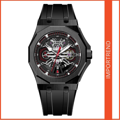 Waterproof with Double Calendar Men's Watch
