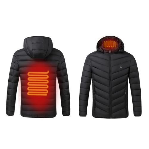 Unisex Heated Down Jacket