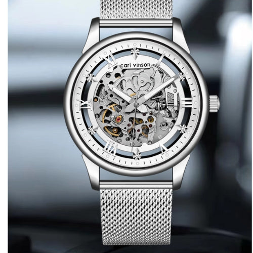 Men's Automatic Mechanical Watch – Luminous Dial