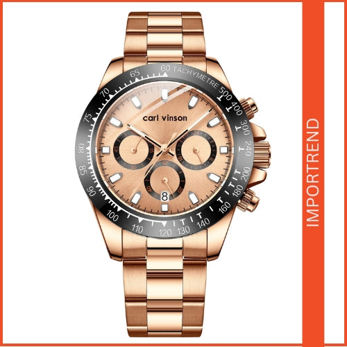 Men's Multifunction Luminous Quartz Watch