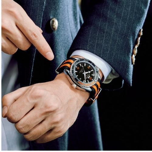 Automatic Classic Canvas Strap Men's Watch