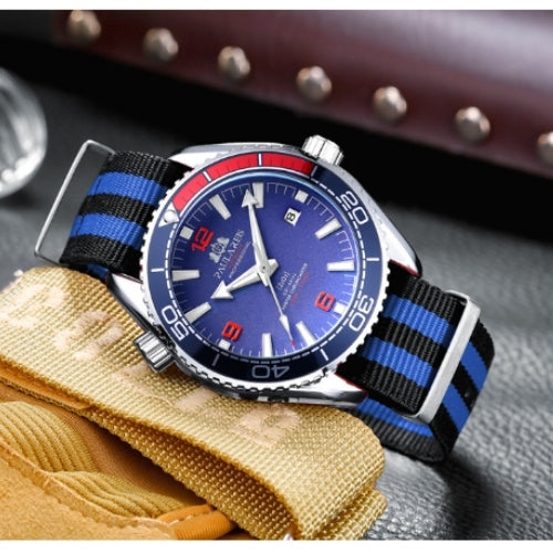 Automatic Classic Canvas Strap Men's Watch