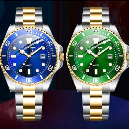 Men's Waterproof Luminous Quartz Watch