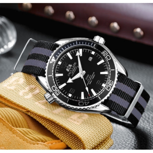 Automatic Classic Canvas Strap Men's Watch
