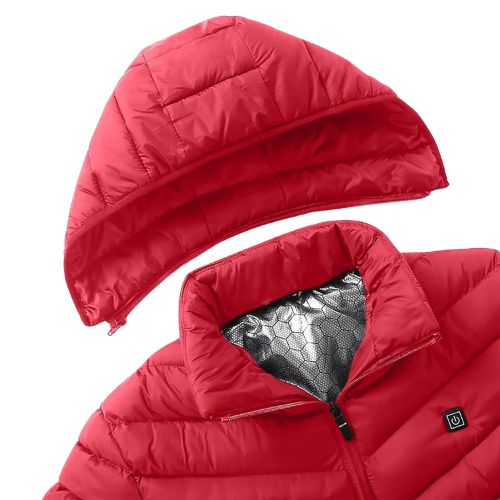 Unisex Heated Down Jacket