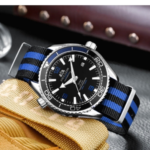 Automatic Classic Canvas Strap Men's Watch