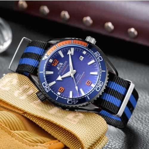 Automatic Classic Canvas Strap Men's Watch