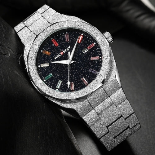 Men's Full Diamond Starry Sky Watch