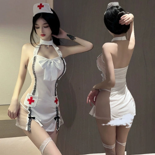 Sexy Nurse Lingerie Uniform Set