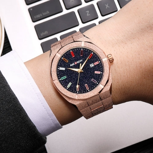 Men's Full Diamond Starry Sky Watch