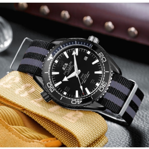 Automatic Classic Canvas Strap Men's Watch