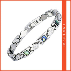 Magnet Titanium Germanium Bracelet for Women's