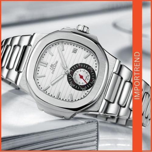 Mechanical Solid Steel Belt Men's Watch