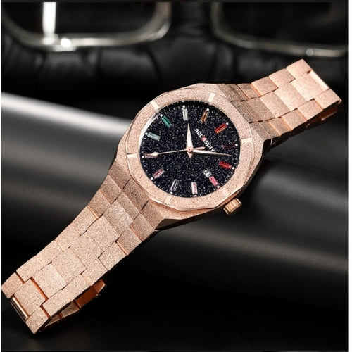 Men's Full Diamond Starry Sky Watch