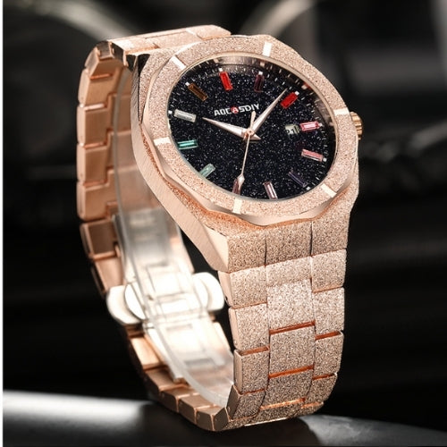 Men's Full Diamond Starry Sky Watch