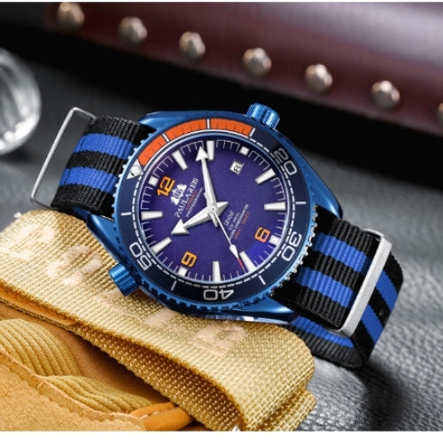 Automatic Classic Canvas Strap Men's Watch