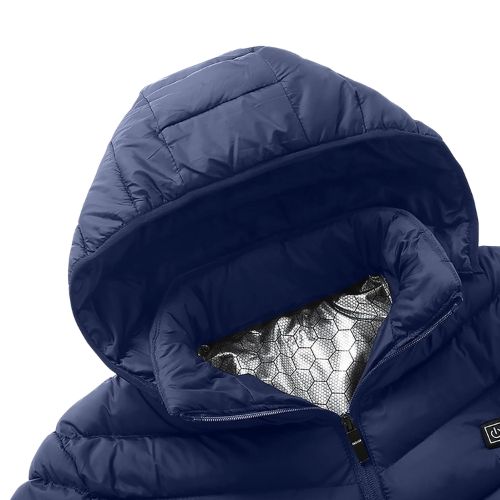 Unisex Heated Down Jacket