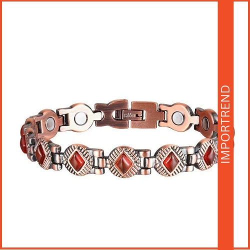 Detachable Magnet Anti-Radiation Stone Bracelet