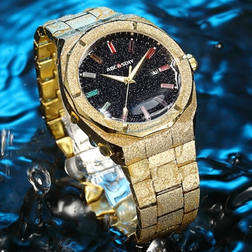 Men's Full Diamond Starry Sky Watch