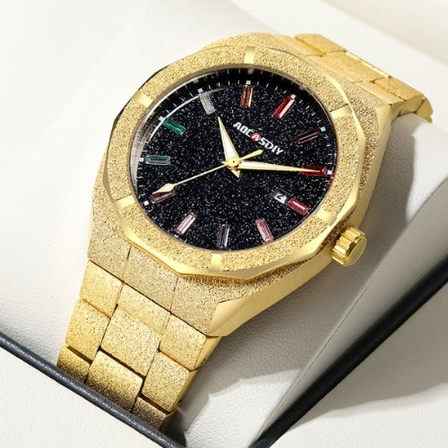 Men's Full Diamond Starry Sky Watch