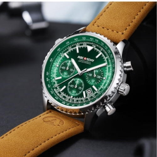 Men's Multifunctional Chronograph, Quartz Movement Watch