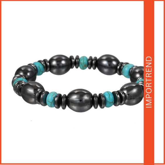 Hematite Magnetic Therapy Bracelets for Men