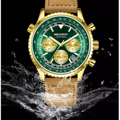 Men's Multifunctional Chronograph, Quartz Movement Watch