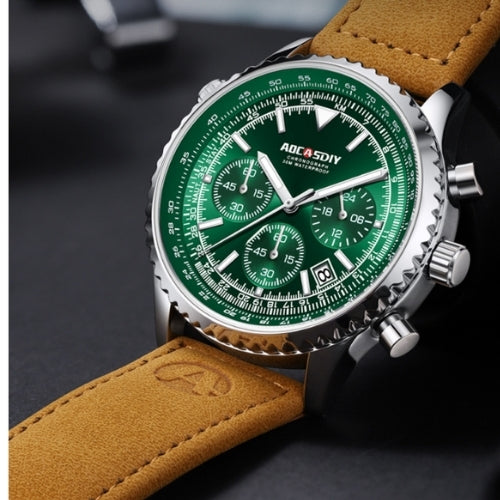 Men's Multifunctional Chronograph, Quartz Movement Watch