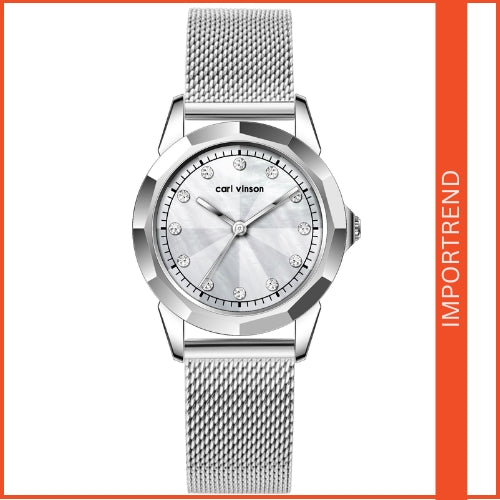 Ladies Diamond Simple Fashion Alloy Watch