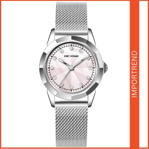Ladies Diamond Simple Fashion Alloy Watch