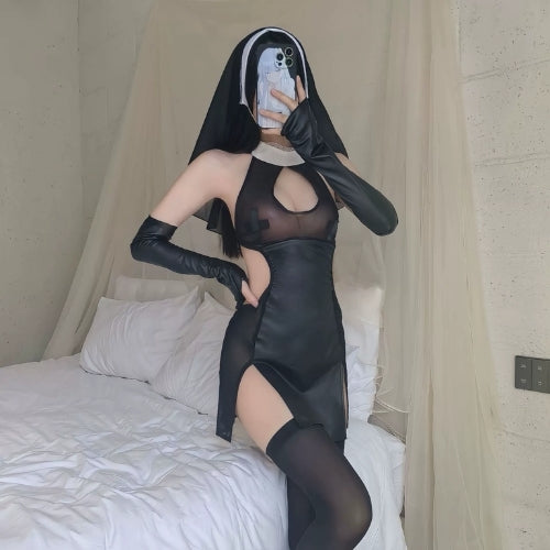 Sexy Nun Slit Uniform – Temptation Suit