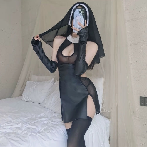 Sexy Nun Slit Uniform – Temptation Suit