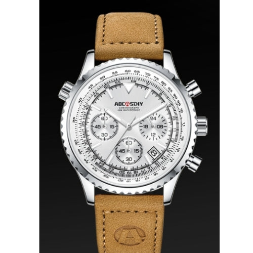 Men's Multifunctional Chronograph, Quartz Movement Watch