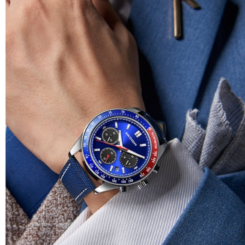 Men's Waterproof Quartz Chronograph Watch