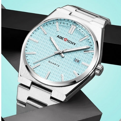 Men's Stainless Steel Band, Analog Display Watch