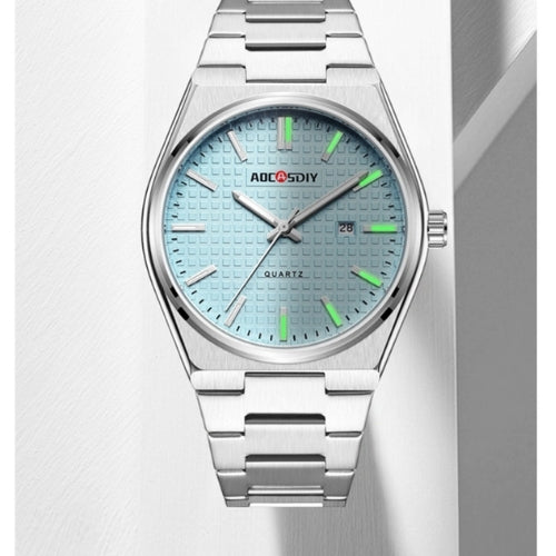 Men's Stainless Steel Band, Analog Display Watch