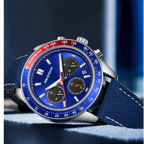 Men's Waterproof Quartz Chronograph Watch