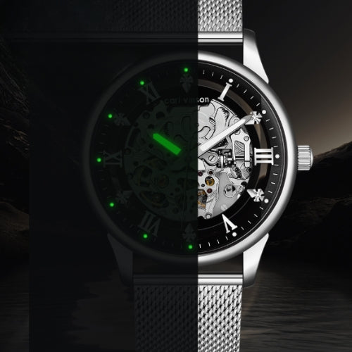 Men's Automatic Mechanical Watch – Luminous Dial