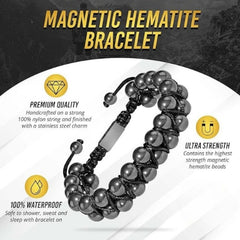 Hematite Magnetic Stones Bracelet